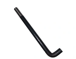 High tensile J hook anchor bolt